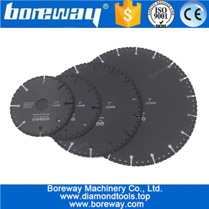 Vacuum Brazed Diamond Blade for All Purpose Demolition Blade For stone iron steel