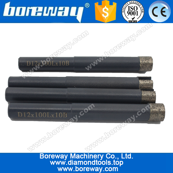 clamping rod diamond drill bits for stone