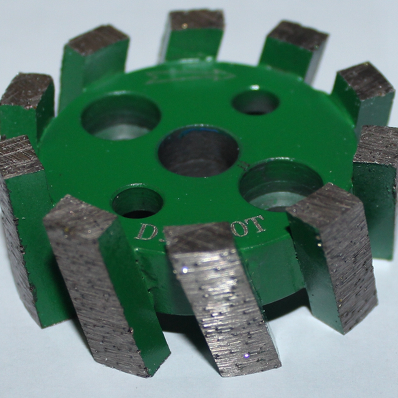 D50*20T*10H Diamond Gauging Stubbing Wheels For Stone Countertop