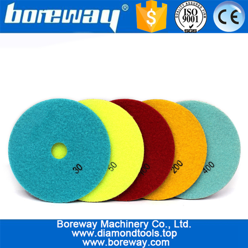 Metal bond copper polishing pad for stone concrete surface  sharp grinding