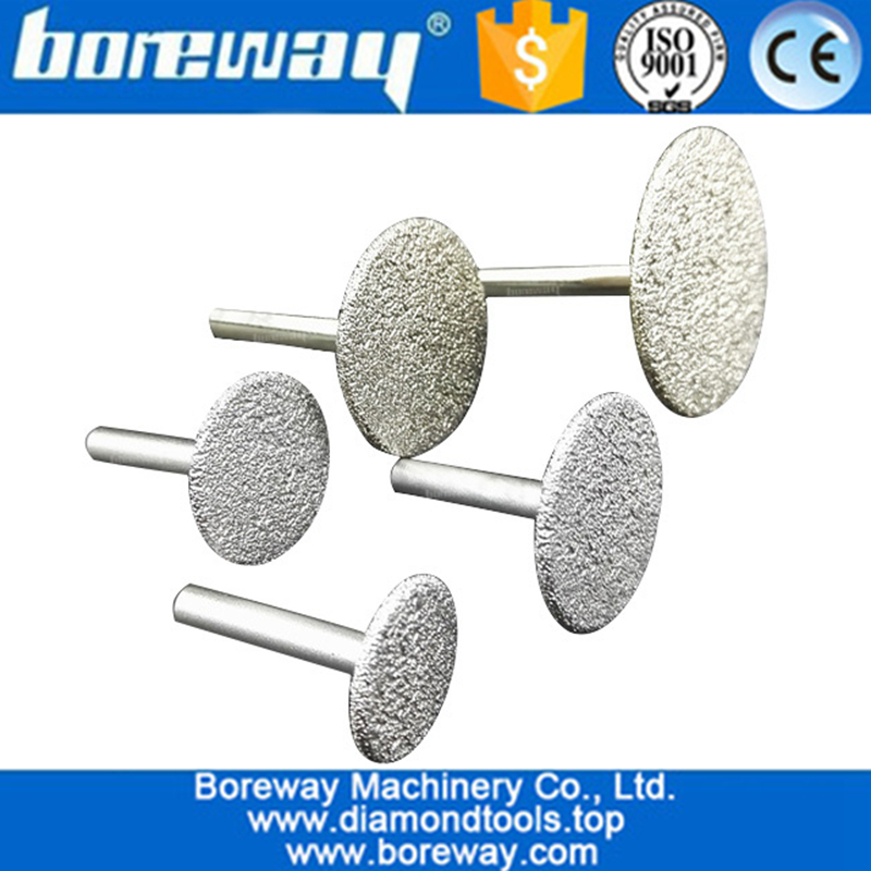 CNC Tool Vacuum Brazed Diamond Carving Bits, Diamond Engraving Bits for stone grinding and carving