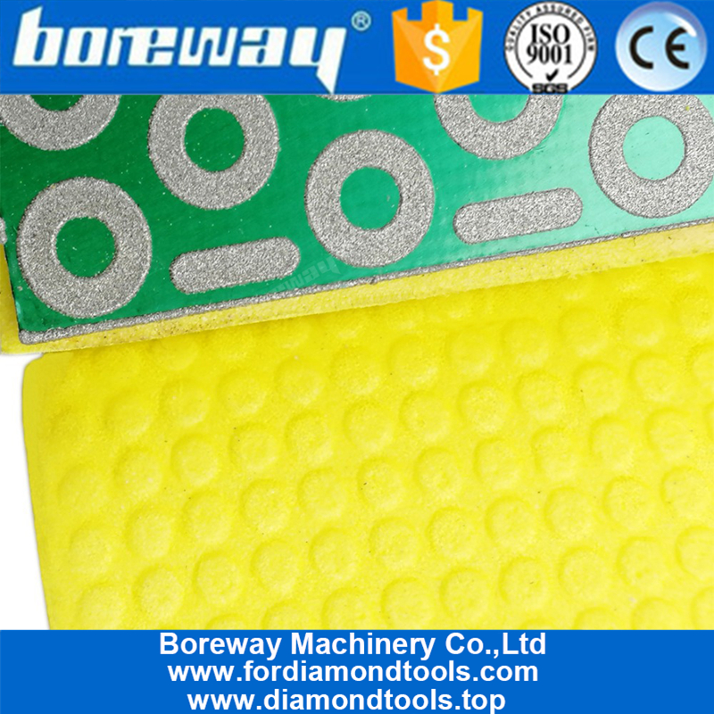 Electroplated Diamond Hand Pads For Stone And Concrete Polishing 03