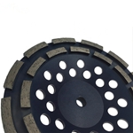 7 Inch Double Row Diamond Grinding Wheel