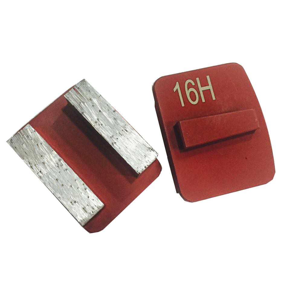 Double Rectangle Shape Segments Diamond Grinding Wing