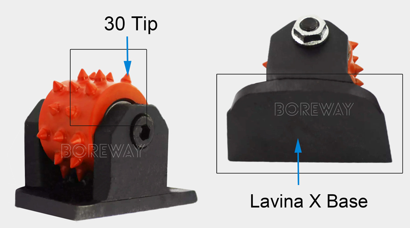 China Premium Factory Lavina Rotary Bush Hammer Bits for Concrete