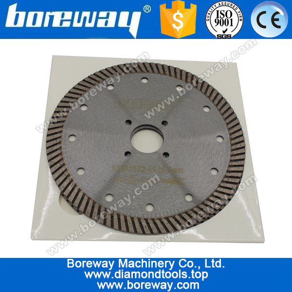 ripple segment diamond saw blade for cutting granite