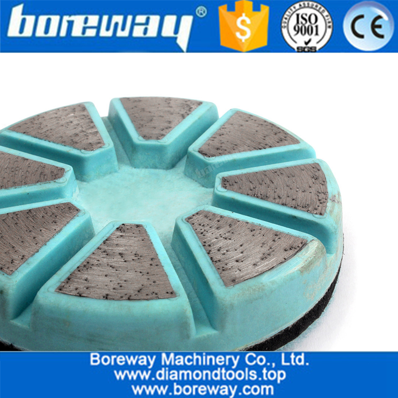 Metal Bond Grinding Pad For Concrete Floor Stone Plastic Based Aggressive Abrasive Grinding Disc