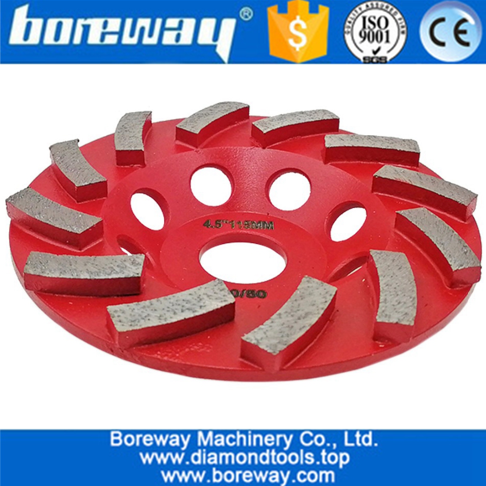 Welded Diamond Segmented Turbo Grinding Cup Wheel Diamond Turbo Grinding Wheel