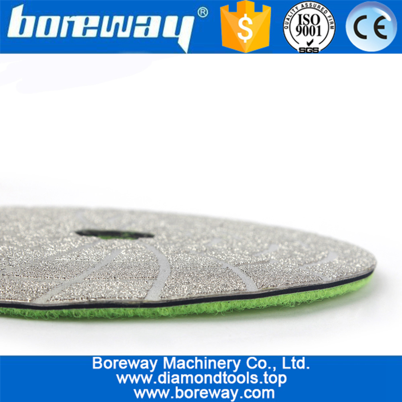 Vacuum Brazed Diamond Polishing Pads and Diamond Grinding Disc Sanding Pads