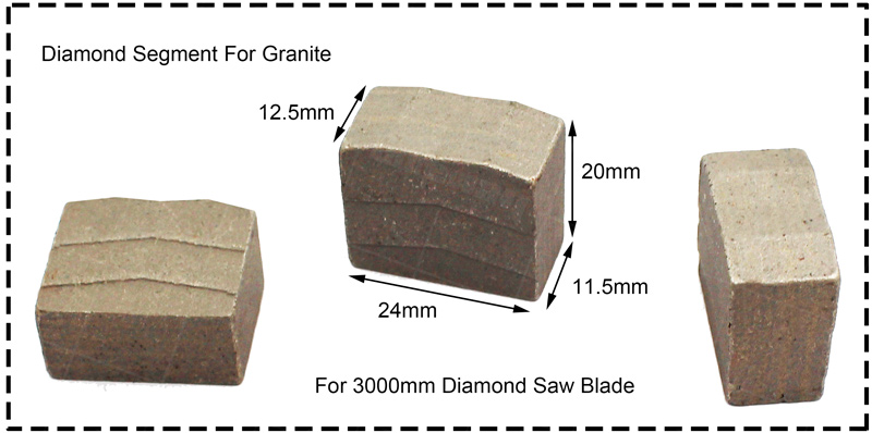 China Diamond Stone Block Segment For 3000mm Saw Blade Russian Market 02