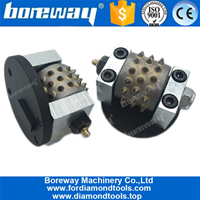 Boreway Diamond Bush Hammer Rollers For Grinding Stone Granite Marble Concrete 