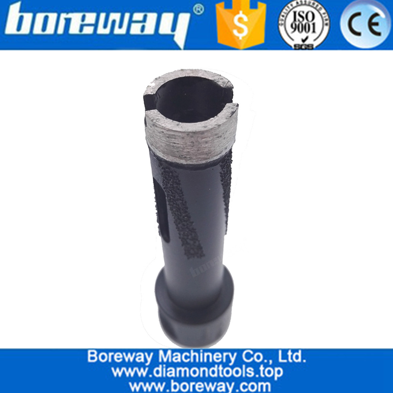 Laser Welded Diamond Core Drill Bit Diameter 20mm Dry drilling with side protection with M14 Thread 04