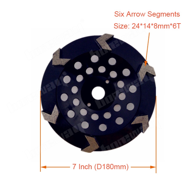 7 Inch Diamond Grinding Disc