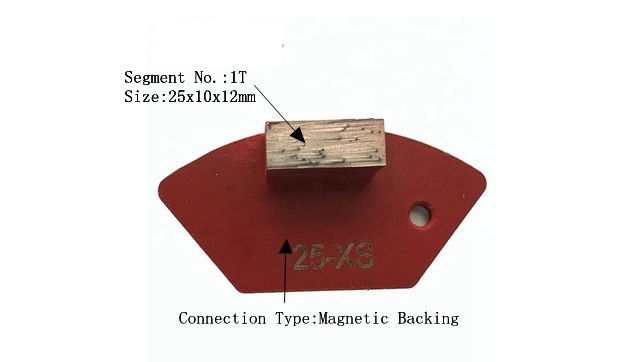 Fan Shape Concrete Floor Grinding Diamond With Single Segment