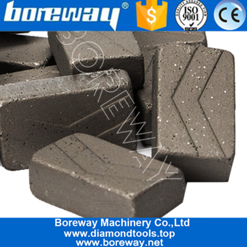 China V Shaped Diamond Stone Segments For Blade Manufacturer