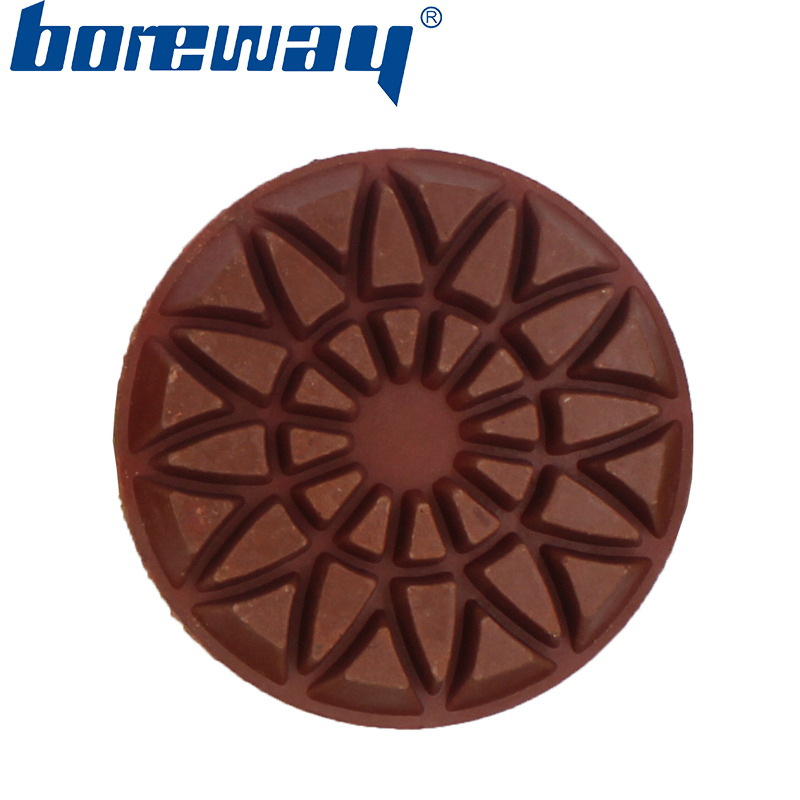 3inch 80mm 7 steps wet use floor polishing pads for stone concrete ceramic epoxy