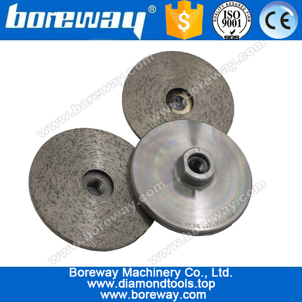 continuous rim sintered diamond cup grinding wheels