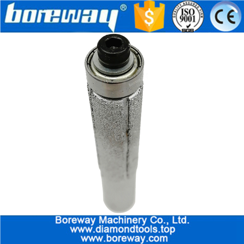 Vacuum Brazed Diamond Router Bits for Granite Marble Router Cutter with 1/2
