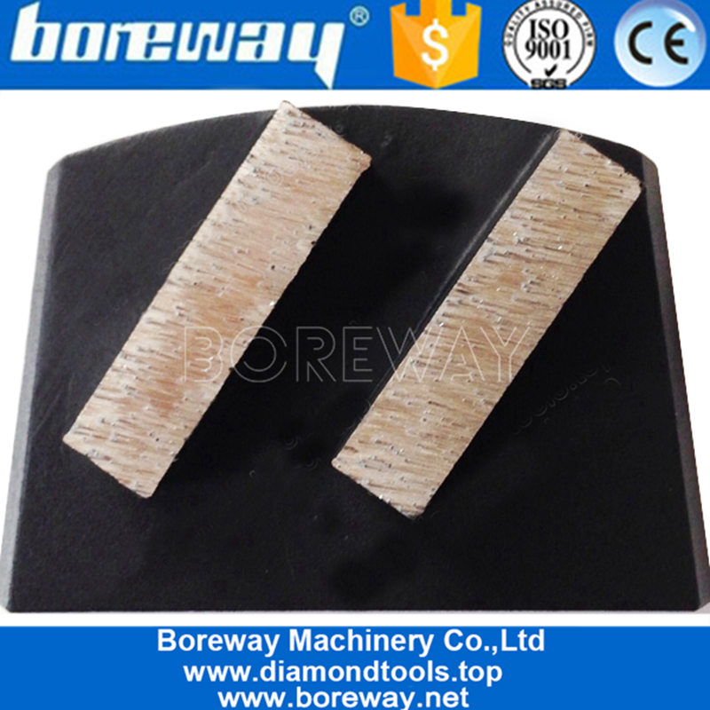 Supplier Of Square Double Segment Diamond Trapezoid Grinding Blocks For Grinding Concrete Floor 02