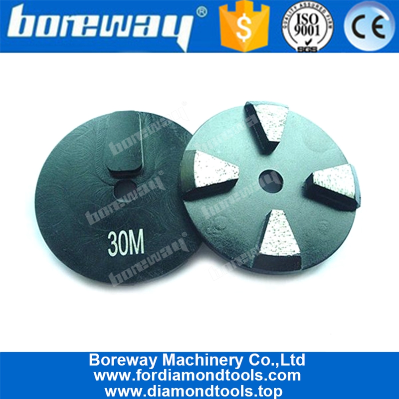 Circular Type Floor Diamond Metal Bond With Beveled Shape Bar 