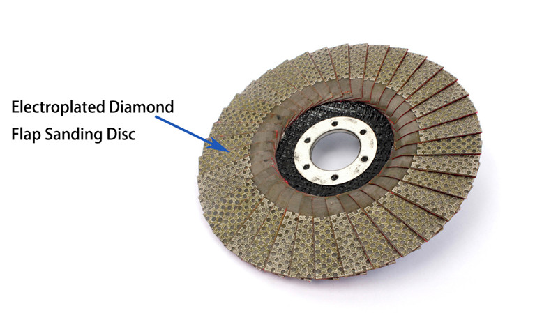 5 Inch electroplate flap sanding discs