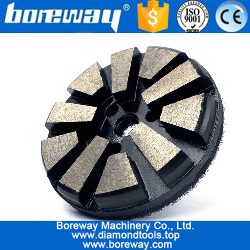 3 inch Metal Bond Concrete Floor Grinding Block Wheel Polishing Disc