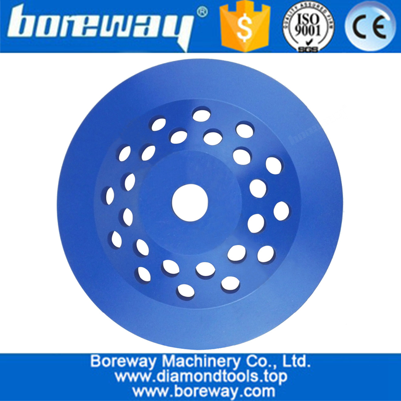 Double Row Segmented Diamond Cup wheel supply double row surface grinding wheel