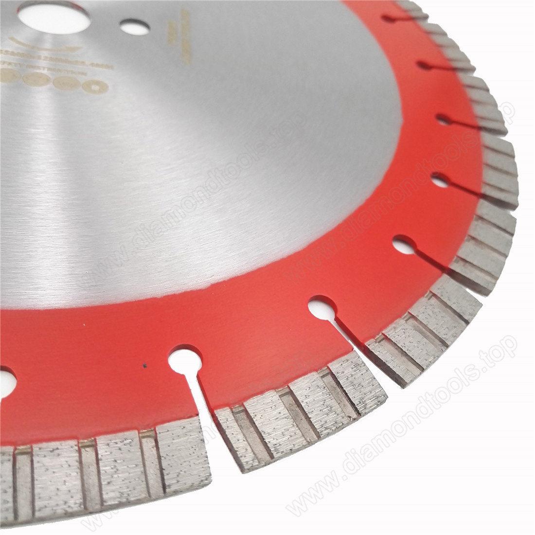 Laser welded High Turbo segments Diamond Saw Blade Cutting Reinforced concrete Disc Diamond Wheel