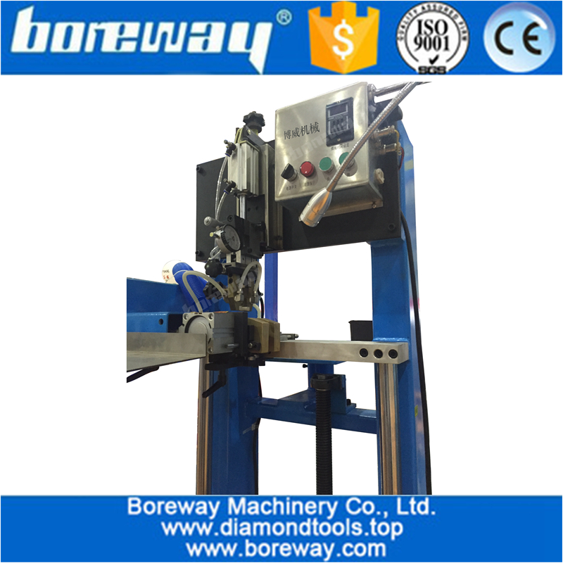 semi automatic diamond saw blade brazing welding machine