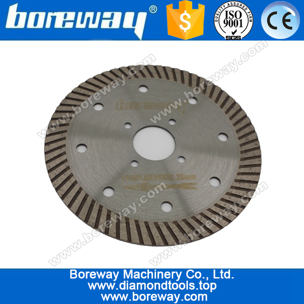 ripple segment diamond saw blade for cutting granite