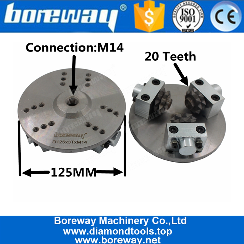 125MM Star Bush Hammer Plate