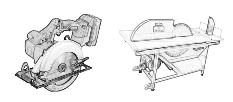 Multi-purpose saw blade for Machine