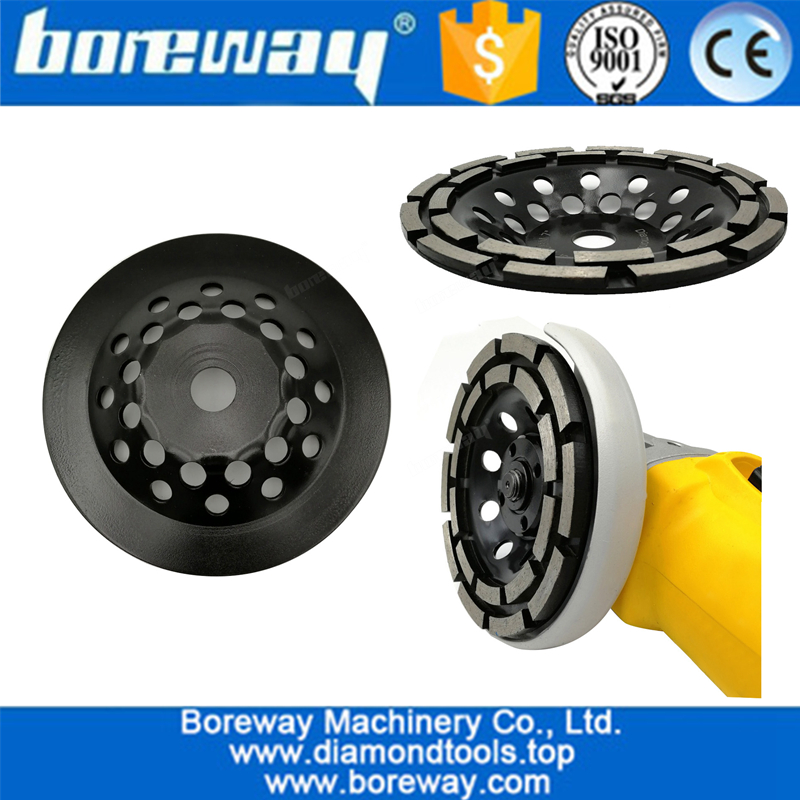 Diamond Grinding Cup Wheel Disc Segments Cup Wheel Diamond Double Row Cup Wheel