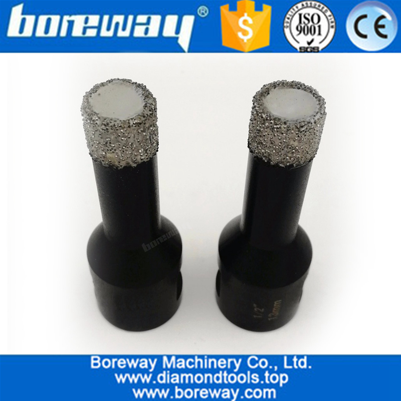 Vacuum Brazed Diamond Core Bits for stone granite marble, Diamond Core Drill Bits