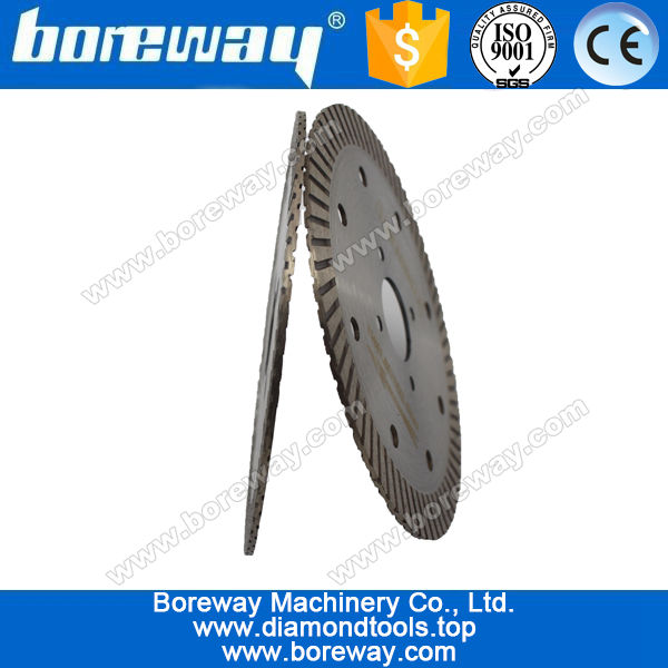 ripple segment diamond saw blade for cutting granite