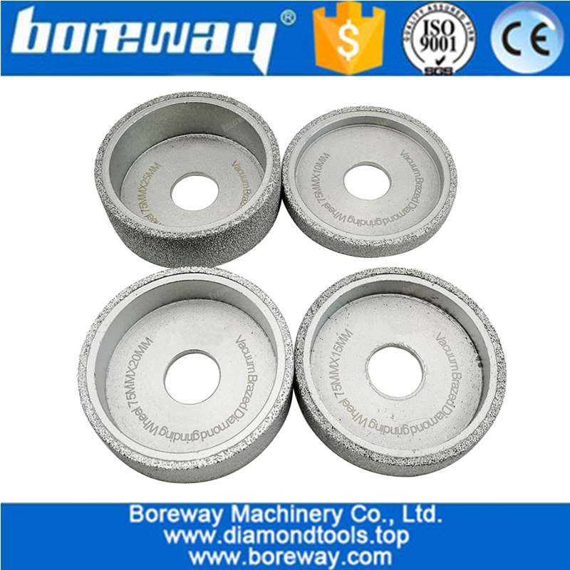 Vacuum Brazed Diamond Grinding wheel wholesale Flat Sanding Disc