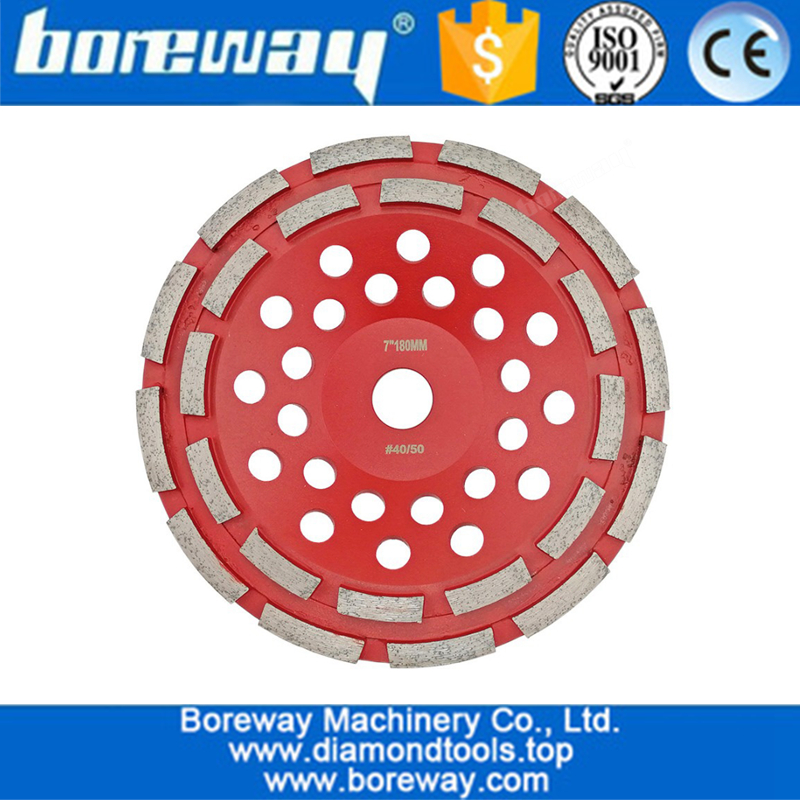 Diamond Double Row Cup Wheel wholesale diamond segmented grinding cup wheel