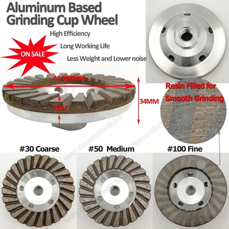 aluminum based grinding cup wheel