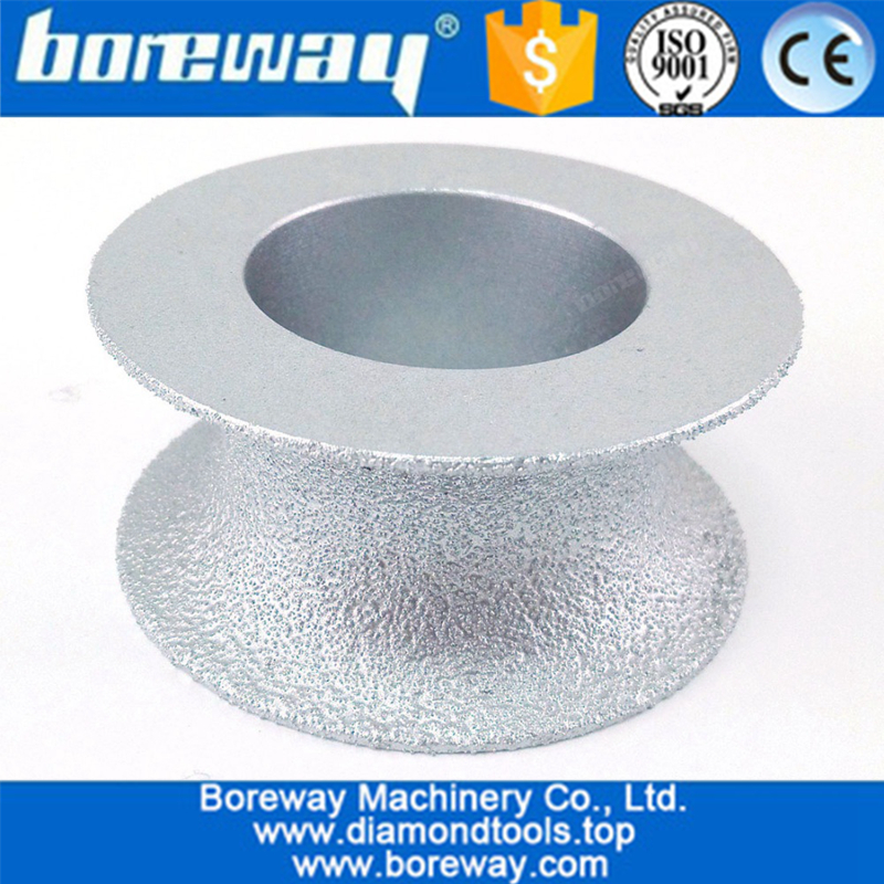 Vacuum Brazed Diamond hand profile wheel Diamond Grinding Cup Wheel