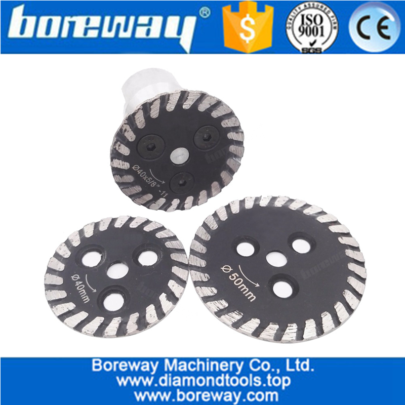 Hot pressed mini diamond blade cutting granite marble disc wheel with removable M14 long flange