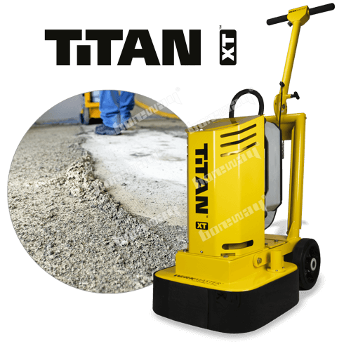 Bush Hammer Disc With 3 Rollers On Werkmaster