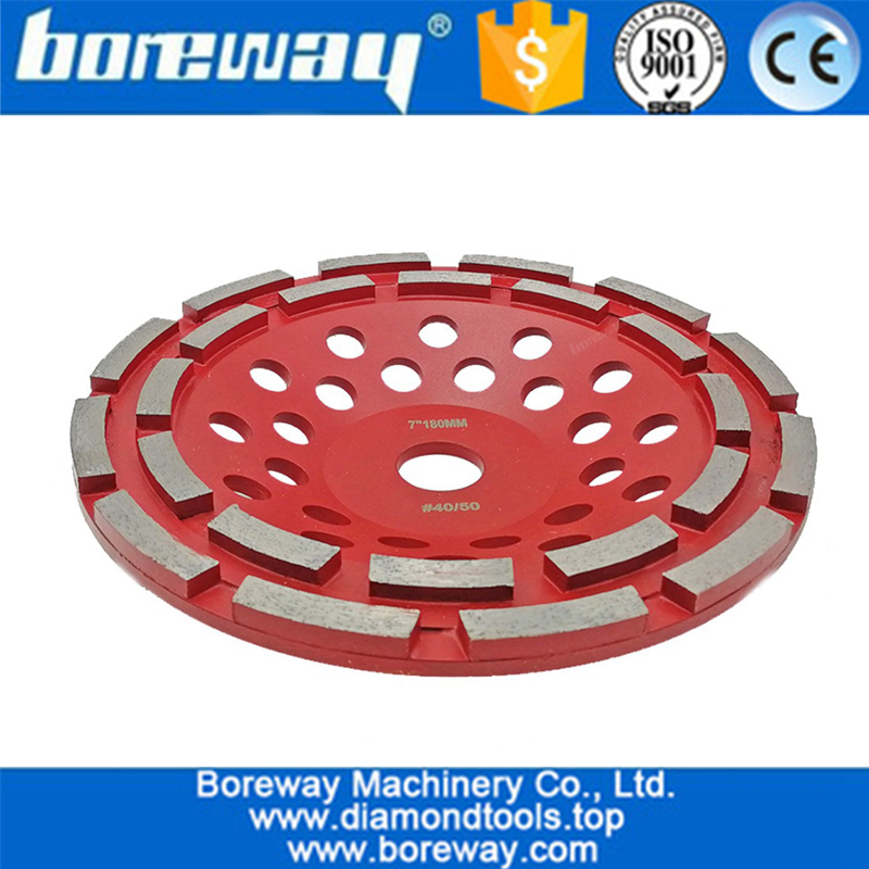 Diamond Double Row Cup Wheel wholesale diamond segmented grinding cup wheel