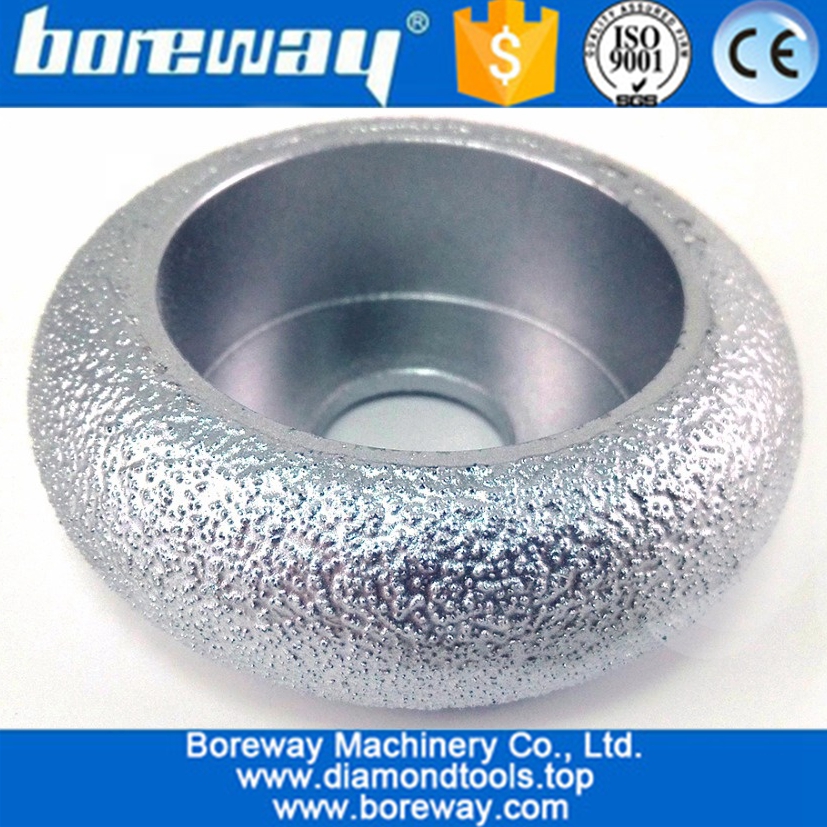 Vacuum Brazed Diamond CONVEX Wheel grinding cup wheel diamond hand profile wheel