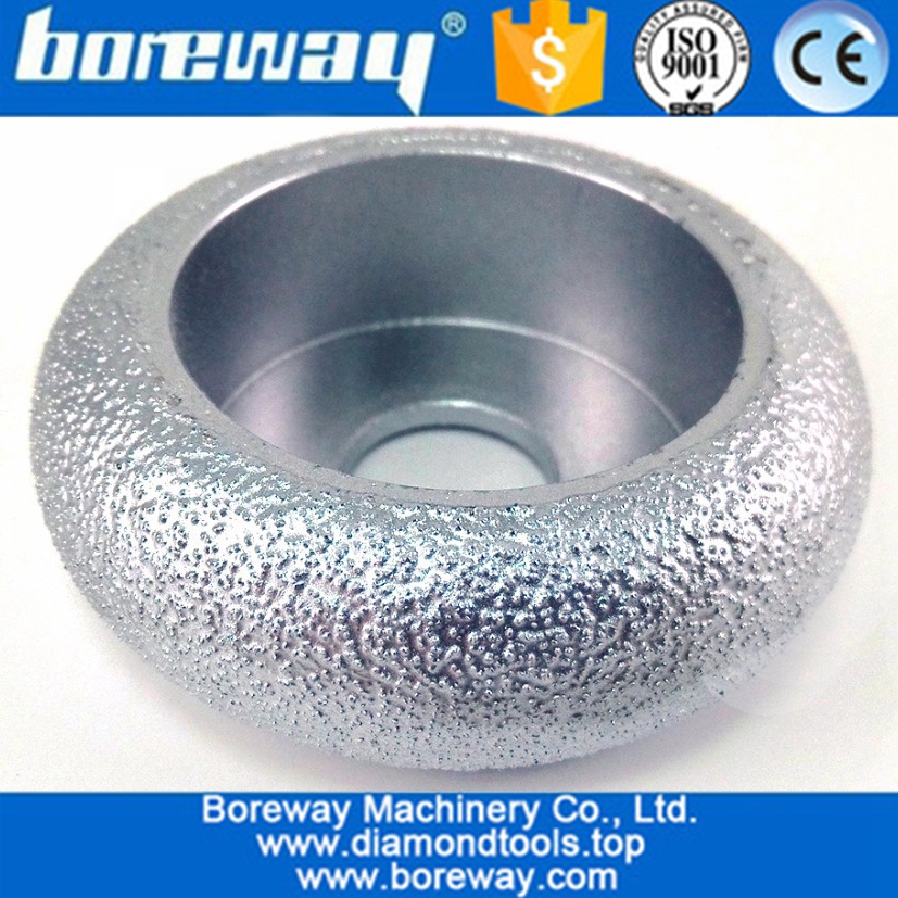 Vacuum Brazed Diamond CONVEX Wheel grinding cup wheel diamond hand profile wheel