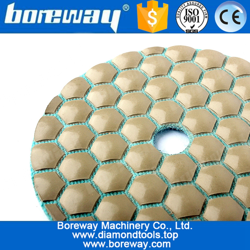 3 inch diamond flexible polishing pad for granite marble premium grade dry Polishing pad