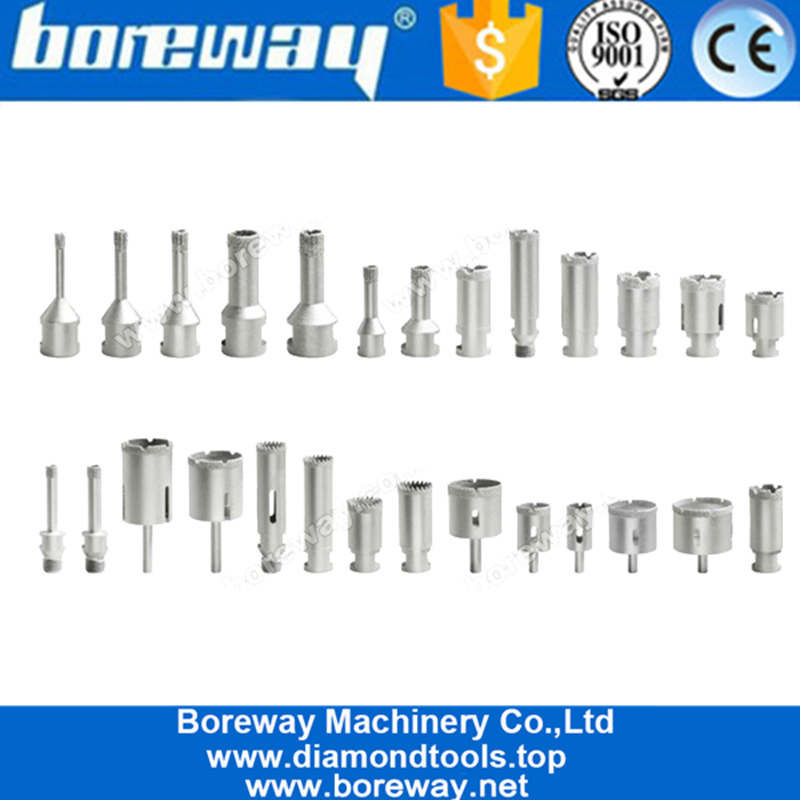 With cooling groove design, vacuum brazed wet and dry core drill bits China supplier