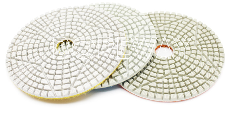 100mm 3 Step Wet Use Polishing Pad Disc For Stone Suppliers Or Manufacturer