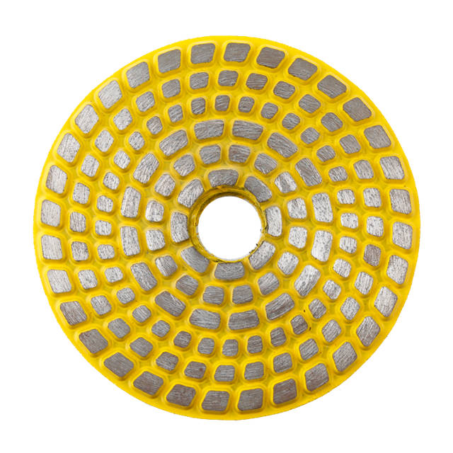 China Factory Single Hexagon Segment Diamond Grinding Pad Shoe For Concrete Floor Husqvarna