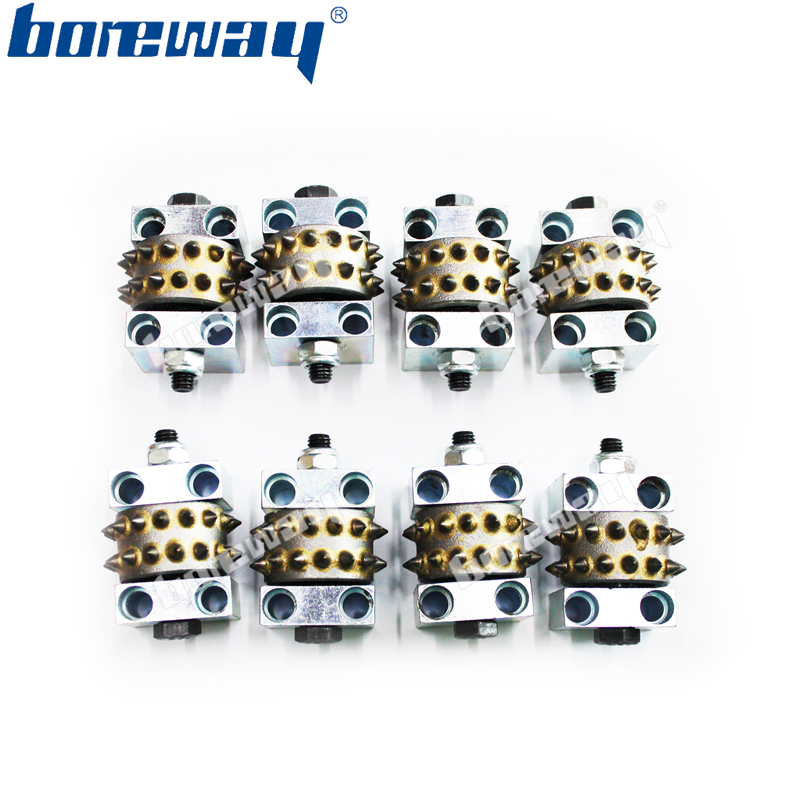 30 Pins Segments Litchi Surface Grinding Rollers