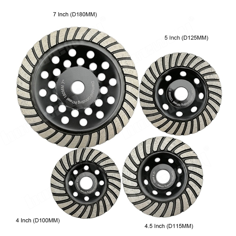 7inch Diamond Turbo Row Grinding Cup Wheel